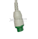 ECG lead wire 5 lead L&T 12 pin snap cable