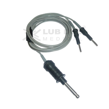 Buy Monopolar Cable compatible with Valleylab ESU 8mm to Double 4mm connector. Diathermy monopolar cable for OT use. Fast shipping across India.