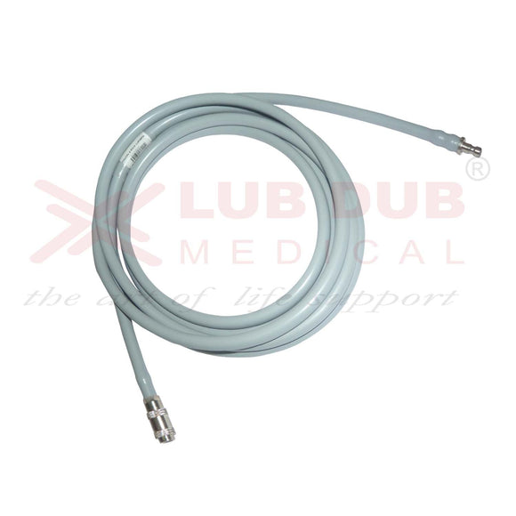 Buy NIBP Hose Adult/Pediatric Single Tube compatible with HP Male to Push Pull connector. Blood Pressure Air Tube. Fast shipping across India. - LubdubBazaar