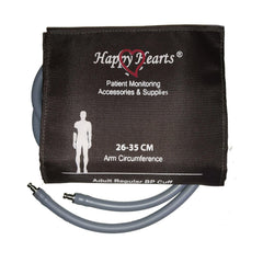 BP Cuff Happy Hearts Adult Double Tube 26-35cm With 0.8mtrs Tubing - LubdubBazaar