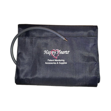 Reusable NIBP Cuff Happy Hearts Thigh Single Tube 44-53cm With HP Cuff Connector