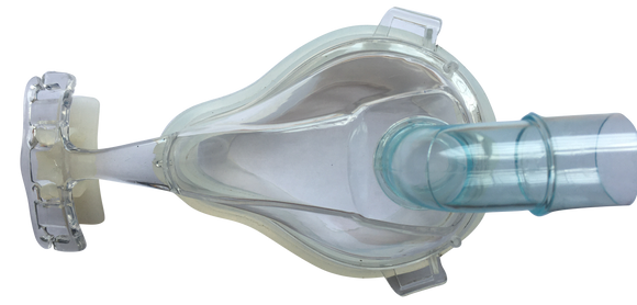 Buy NIV Full Face Mask Non-Vented Medium Oxiboy. Non-invasive ventilation mask / CPAP BiPAP mask for ICU respiratory therapy. Fast shipping across India.