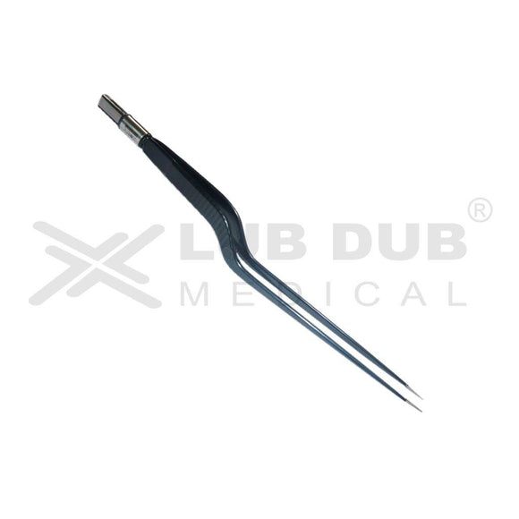Buy Non-Stick Bipolar Forceps Bayonet 20cm 1mm US standard. Non-stick diathermy bipolar forceps for OT use. Fast shipping across India.