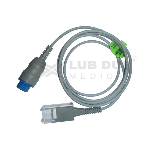Spo2 Extension Cable Compatible with HP 12 Pin to DB9 - LubdubBazaar