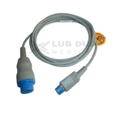 Spo2 Extension Cable Compatible with HP 12 Pin to Halfmoon Female - LubdubBazaar