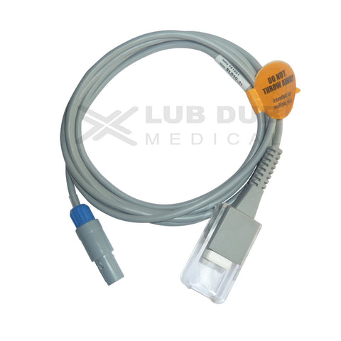 Spo2 Extension Cable Compatible with L&T 7 Pin D/n - LubdubBazaar