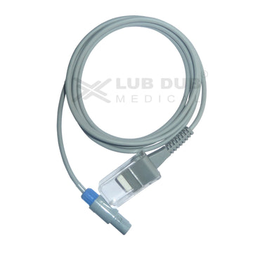 SpO2 Extension Cable Compatible with BPL 7 Pin Redal Male Connector Single Notch