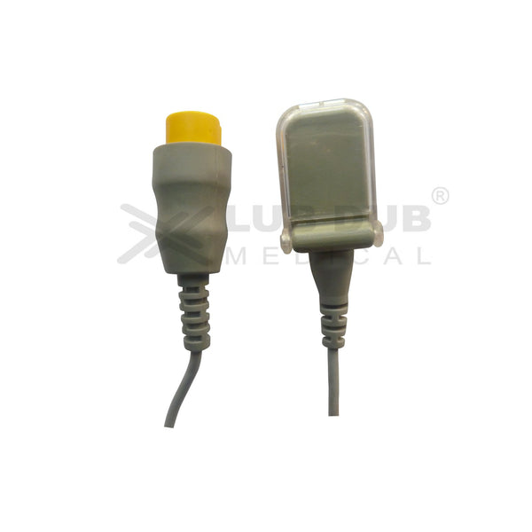Spo2 Extension Cable Compatible with  L&T  Planet / Planet 50/star 50/Planet 40 12 pin - LubdubBazaar