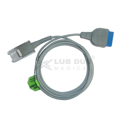 Spo2 Extension Cable Compatible with GE 11 Pin Om - LubdubBazaar