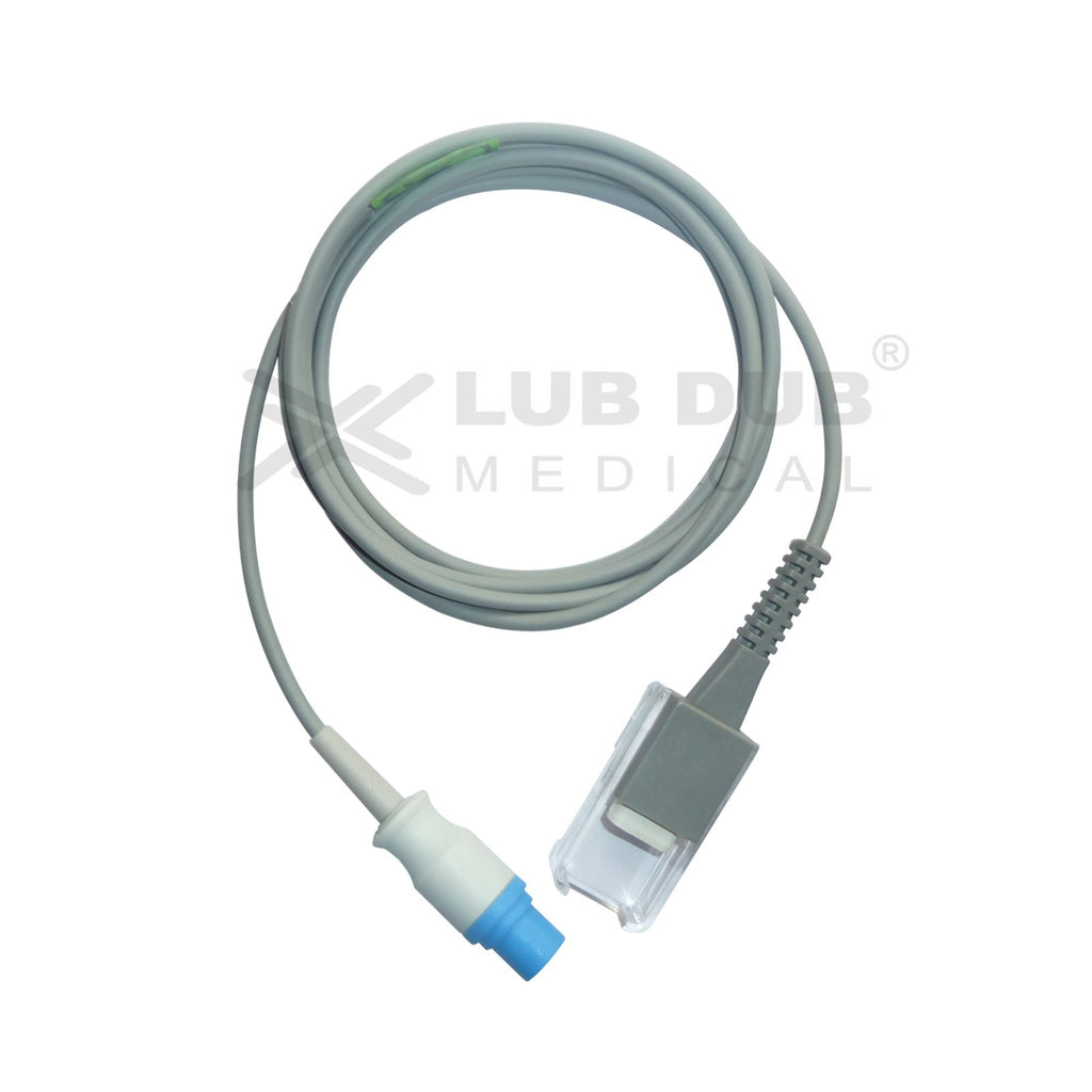 Spo2 Extension Cable Compatible with Drager 7 Pin Os - LubdubBazaar