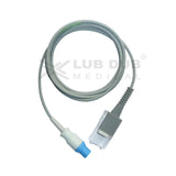 Spo2 Extension Cable Compatible with Drager 7 Pin Os - LubdubBazaar