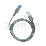 Spo2 Extension Cable Compatible with HP Halfmoon 8 Pin to DB9 - LubdubBazaar