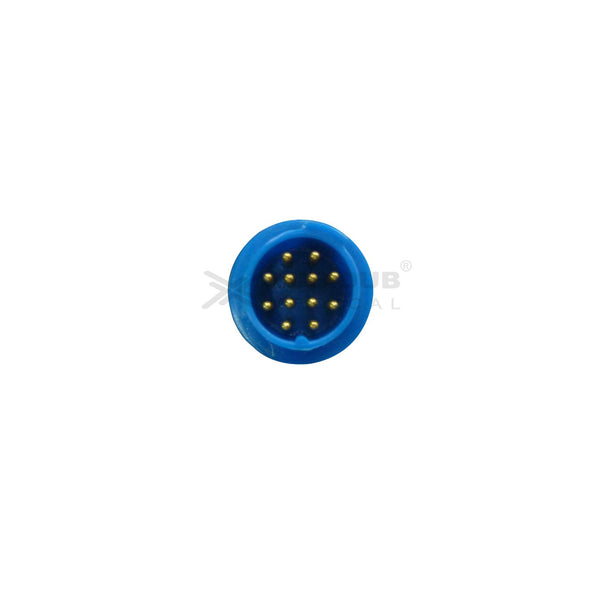 Spo2 Extension Cable Compatible with L&T Planet 50N 12 Pin (5 'O'clk) - LubdubBazaar