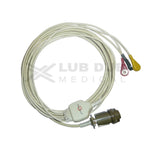 3 Lead ECG Cable Compatible with Bpl 