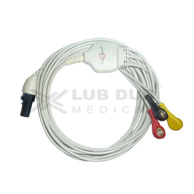 3 Lead ECG Cable Compatible with L&T  