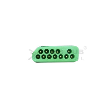 3 Lead ECG Cable Compatible with Nihonkhoden 12 Pin Snap type