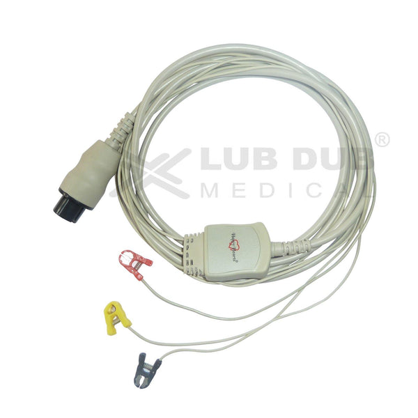 3 Lead ECG Cable Compatible with mindray 