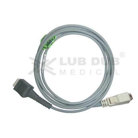 Spo2 Extension Cable Compatible with L&T 3m Connector - LubdubBazaar