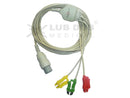 3 Lead ECG Cable Compatible with HP 