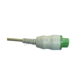 3 Lead ECG Cable Compatible with Datex 10 pin Clip type - LubdubBazaar