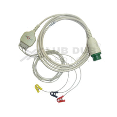 3 Lead ECG Cable Compatible with L&T  