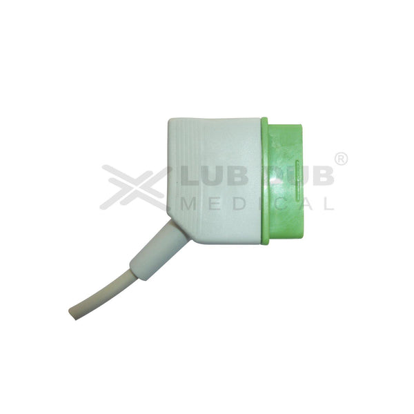 3 Lead ECG Cable Compatible with Nihonkhoden 12 Pin Minipinch type - LubdubBazaar