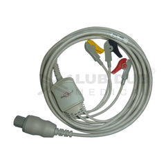 3 Lead ECG Cable Compatible with GE CardioserveDefib 