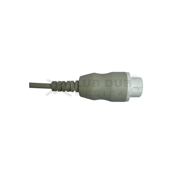 3 Lead ECG Cable Compatible with HP 12 Pin Minipinch type - LubdubBazaar