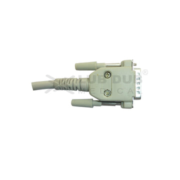 10 Lead ECG Cable Compatible with RMS 4mm 15 pin banana type