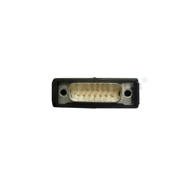 10 Lead ECG Cable  Compatible with Motara  4mm 15 pin Black Connector Clip type
