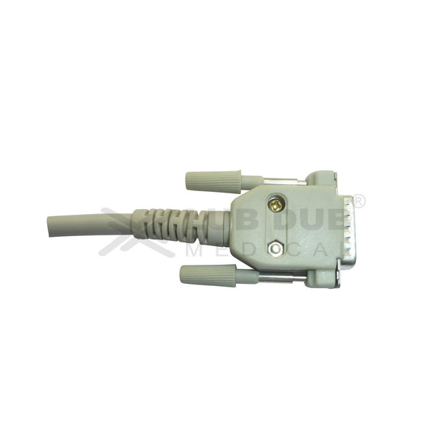10 Lead ECG Cable  Compatible with Concept   15 pin  snap type - LubdubBazaar