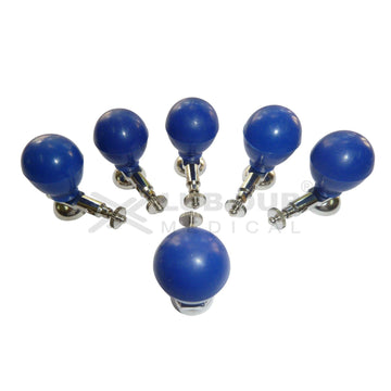 Bulb Electrode With Metal Section (Blue) Pediatric