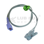 Spo2 Y 0.9 Mtr Probe Compatible with Schiller/BPL/Maestroes/GE/Drager/Nellcor Om - LubdubBazaar