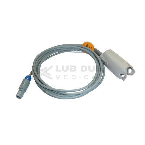 Spo2 Adult 3 Mtr Probe Compatible - with RMS 6 Pin - S/n Clip type - Lubdubbazzar