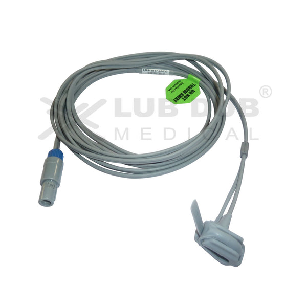 Spo2 Neonatal 3 Mtr Probe Compatible with Aspen / GMI 6 Pin D/n Rubber type 