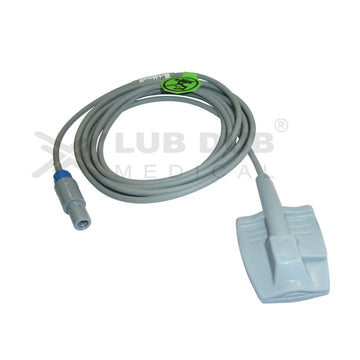 Spo2 Adult  3 Mtr Probe Compatible with  BPL Excello 7 Pin S/n Rubber type