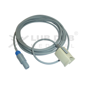 Spo2 Pediatric  3 Mtr Probe Compatible with BPL Excello 7 Pin S/n Clip type