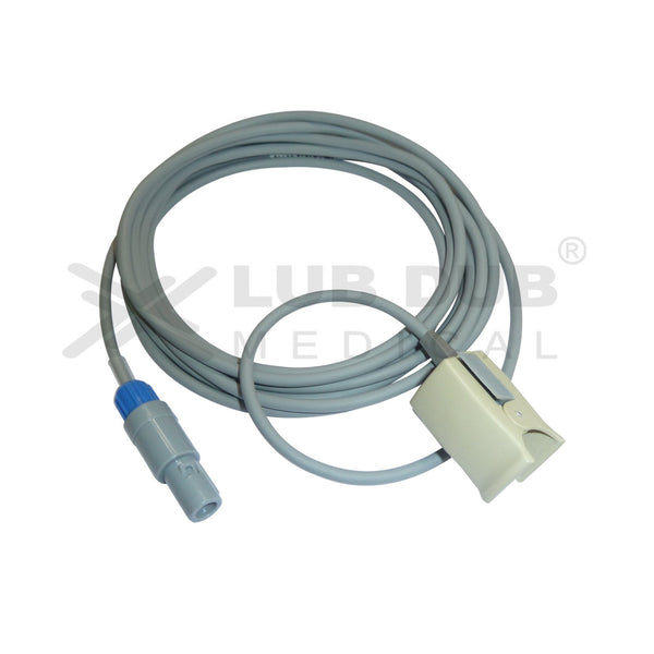 Spo2 Pediatric  3 Mtr Probe Compatible with BPL Excello 7 Pin S/n Clip type