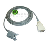 SPO2 Pediatric 3 Mtr Probe Compatible with Dolphine/BPL/Siliconlab 3m connector 14 Pin Clip type