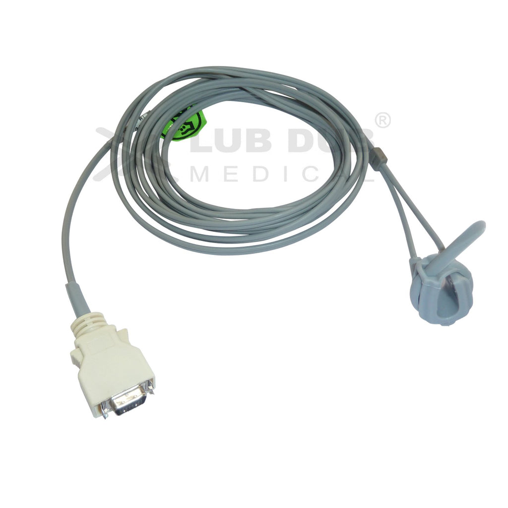 Spo2 Neonatal 3 Mtr Probe Compatible with Dolphin 3m connector Rubber type