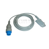 Spo2 Adult  3 Mtr Probe Compatible with Browndove 12 Pin Rubber type