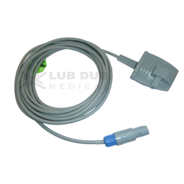 Spo2 Adult  3 Mtr Probe Compatible with Kopran 6 Pin S/n Rubber type