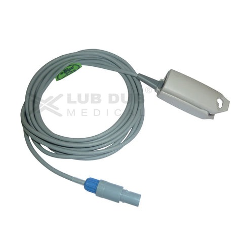 Spo2 Adult 3 Mtr Probe Compatible with Macflau 6 Pin S/n clip type