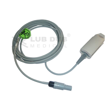 Spo2 Adult 3 Mtr Probe Compatible with Nihon Kohden 9 Pin clip type