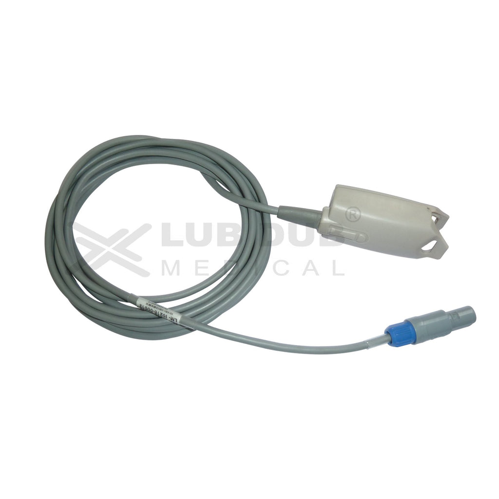 Spo2 Adult 3 Mtr Probe Compatible with Concept 6 Pin 60'D/n clip type
