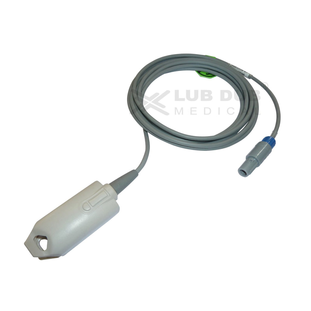 Spo2 Adult 3 Mtr Probe Compatible with L&T 8 Pin D/n 40ᴼ clip type