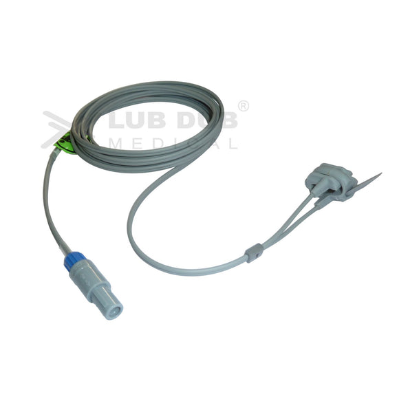 Spo2 Neonatal 3 Mtr Probe Compatible with Schiller Truscope II 7 Pin S/n Rubber type