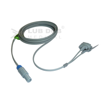 Spo2 Neonatal 3 Mtr Probe Compatible with Schiller Truscope II 7 Pin S/n Rubber type