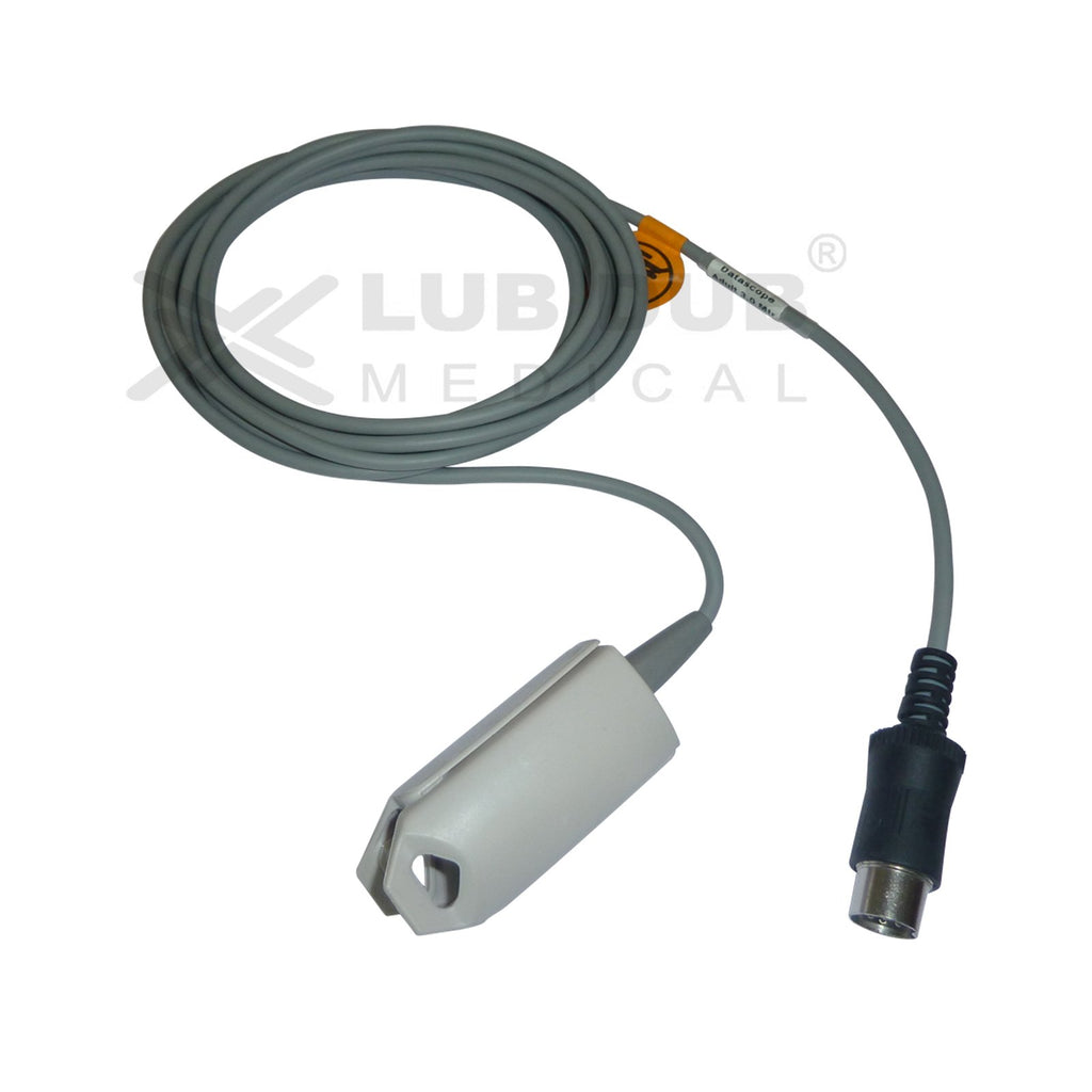 SPO2 Adult 3 Mtr Probe Compatible with Datascope  8 Pin clip type