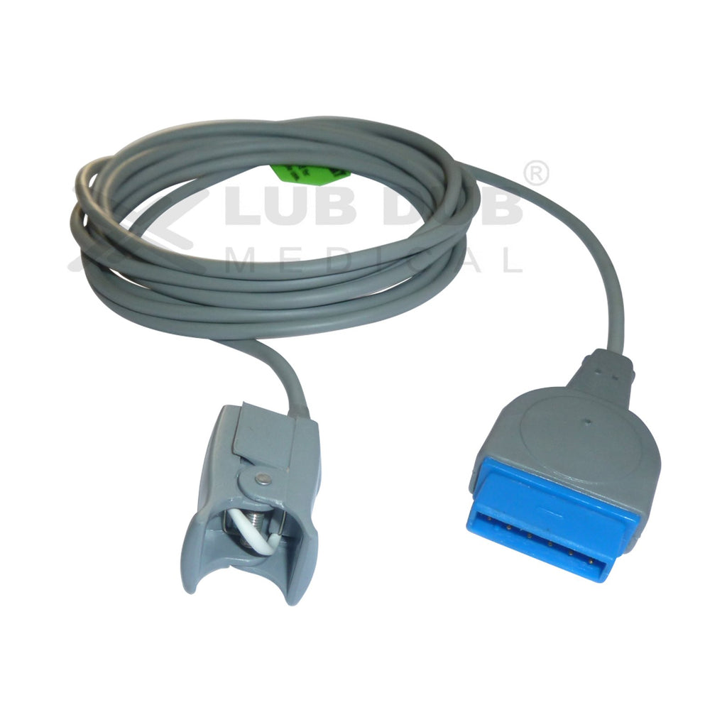 Spo2 Pediatric  3 Mtr Probe Compatible with GE S5/B20/B30/B40  11 pin clip type